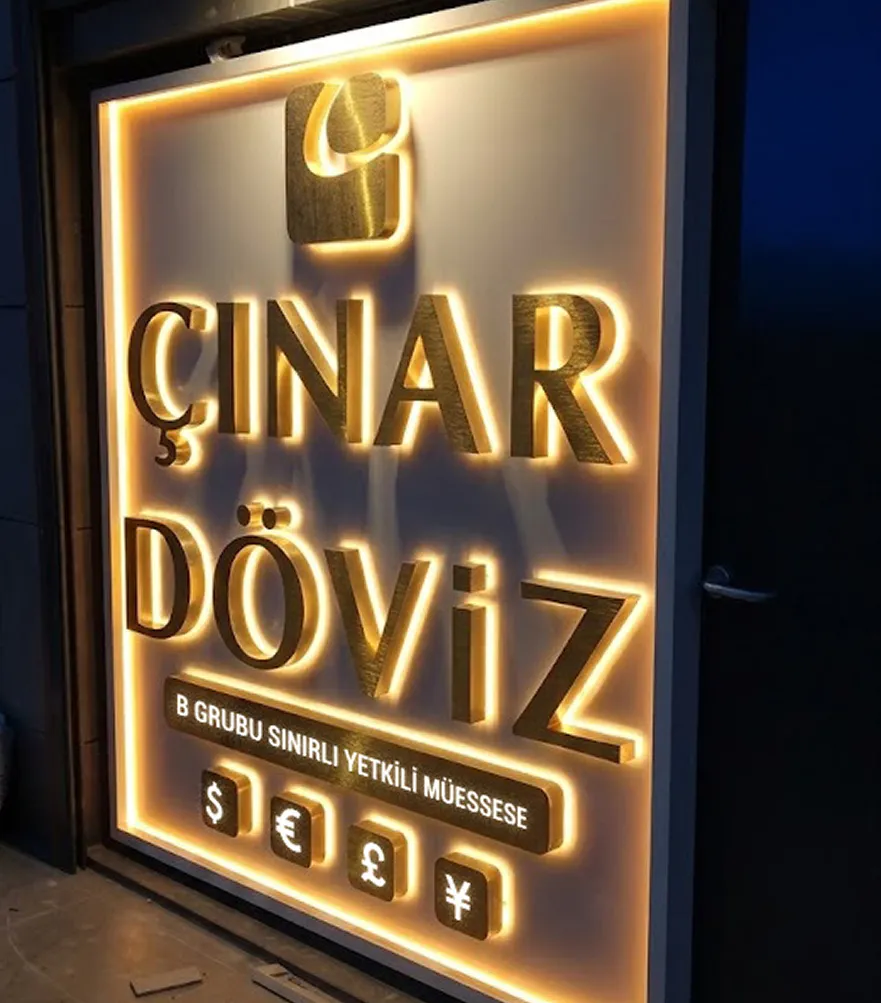 Çınar Döviz için hazırlanan tanıtım görseli